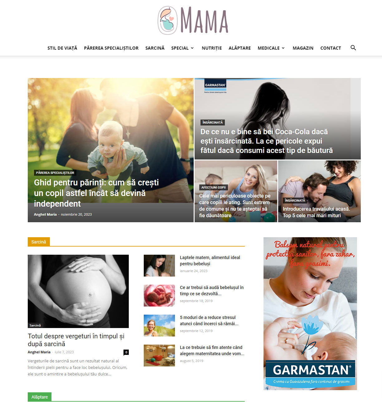 123 mama- Branding, web design, logo design
